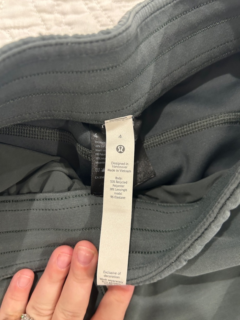 lululemon athletica Softstreme High-Rise Pant in Green - Picture 5 of 5